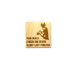 Glory Last Forever Wooden Coaster