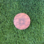 Frank Thomas National Baseball Hall of Fame Leather Coaster