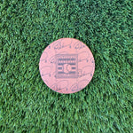 Barry Larkin National Baseball Hall of Fame Leather Coaster