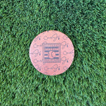 Cal Ripken Jr. National Baseball Hall of Fame Leather Coaster