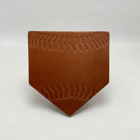Baseball Leather Coaster Set