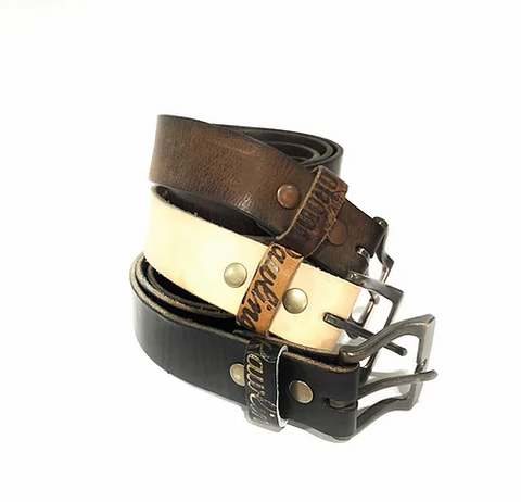 Baseball Glove Leather Belt
